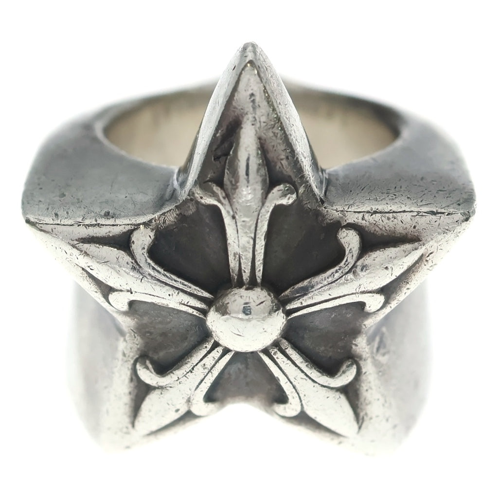 CHROME HEARTS(クロムハーツ) STR LRG RING ラージ スター リング シルバー