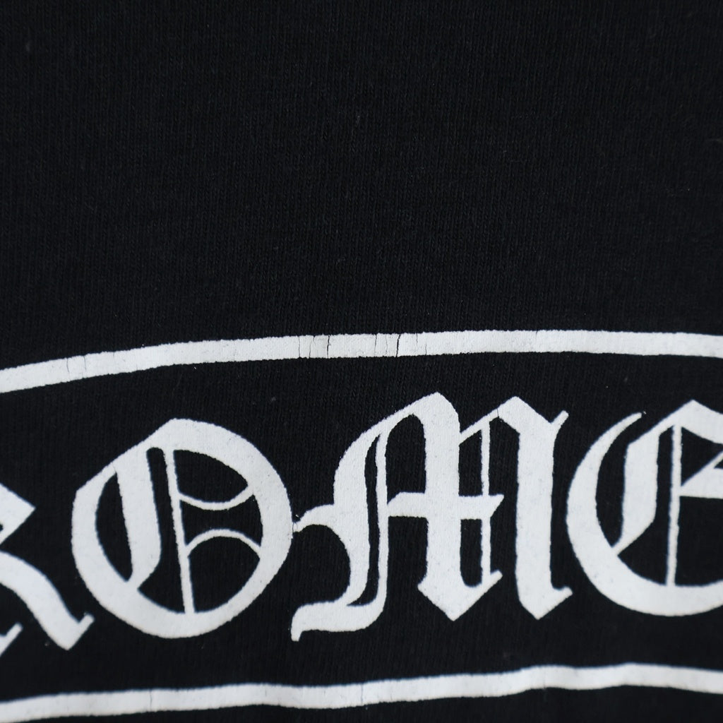 CHROME HEARTS(クロムハーツ) OLD Scroll Label Horseshoe Tee スクロールラベル ホースシュー スタープリント 半袖Tシャツ カットソー ブラック