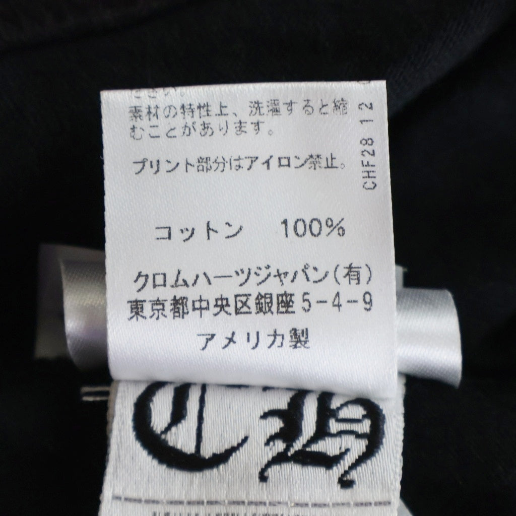 CHROME HEARTS(クロムハーツ) FOTI MISS LERLENE TEE フォティ ミスラーレン プリント長袖Tシャツ カットソー ブラック/ピンク