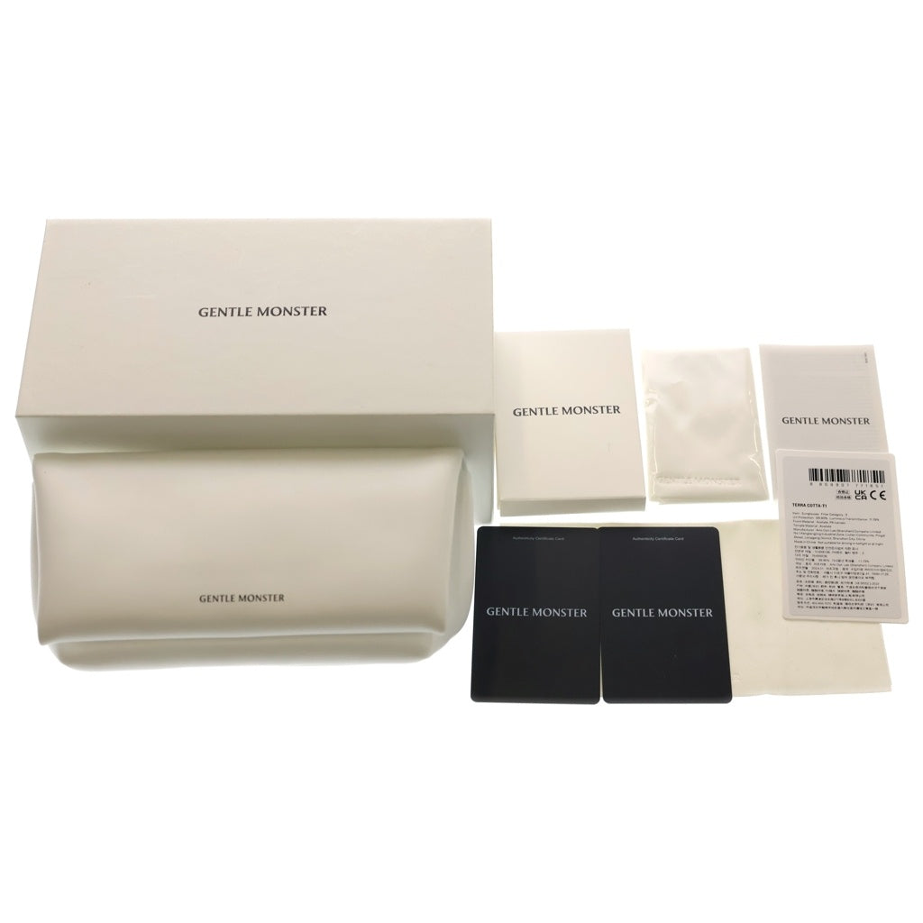 GENTLE MONSTER(ジェントルモンスター) TERRA COTTA キャットアイレンズ サングラス アイウェア ブラウン