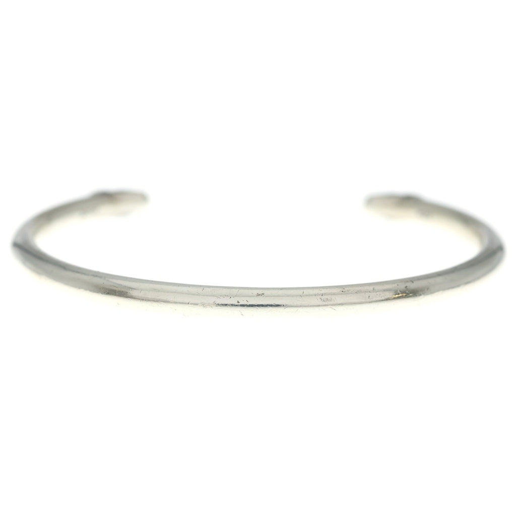CHROME HEARTS(クロムハーツ) BANGLE DOUBLE DOG ダブルドッグ バングル ブレスレット シルバー BCA125