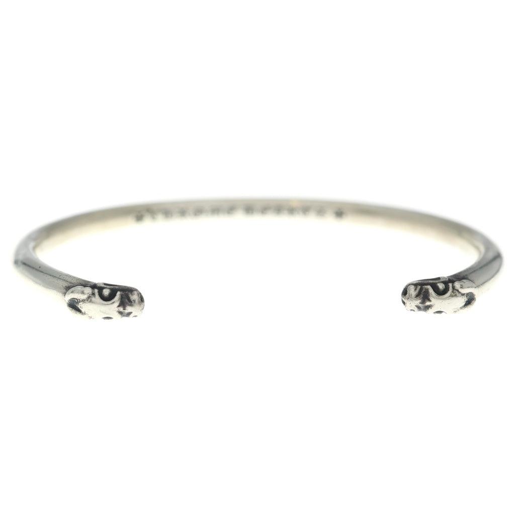 CHROME HEARTS(クロムハーツ) BANGLE DOUBLE DOG ダブルドッグ バングル ブレスレット シルバー BCA125