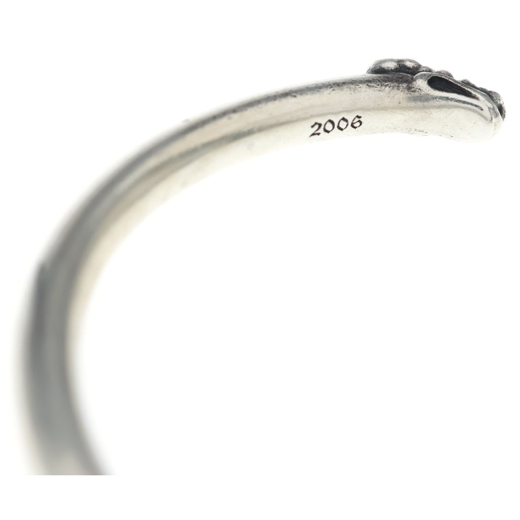 CHROME HEARTS(クロムハーツ) BANGLE DOUBLE DOG ダブルドッグ バングル ブレスレット シルバー BCA125