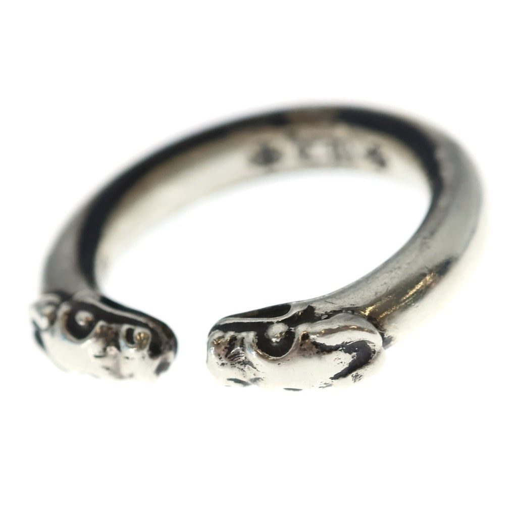 CHROME HEARTS(クロムハーツ) DOUBLE DOG RING ダブルドッグ リング シルバー