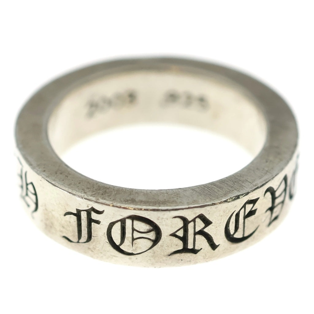 CHROME HEARTS(クロムハーツ) 6mm SPACER FOREVER 6mmスペーサーリング フォーエバーシルバーBCA337