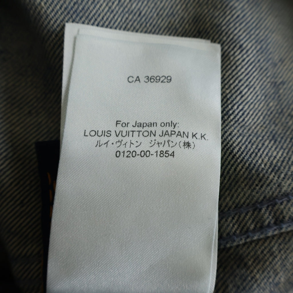 LOUIS VUITTON(ルイヴィトン) MONOGRAM SHORT DENIM SHIRT RM242MM KOE
