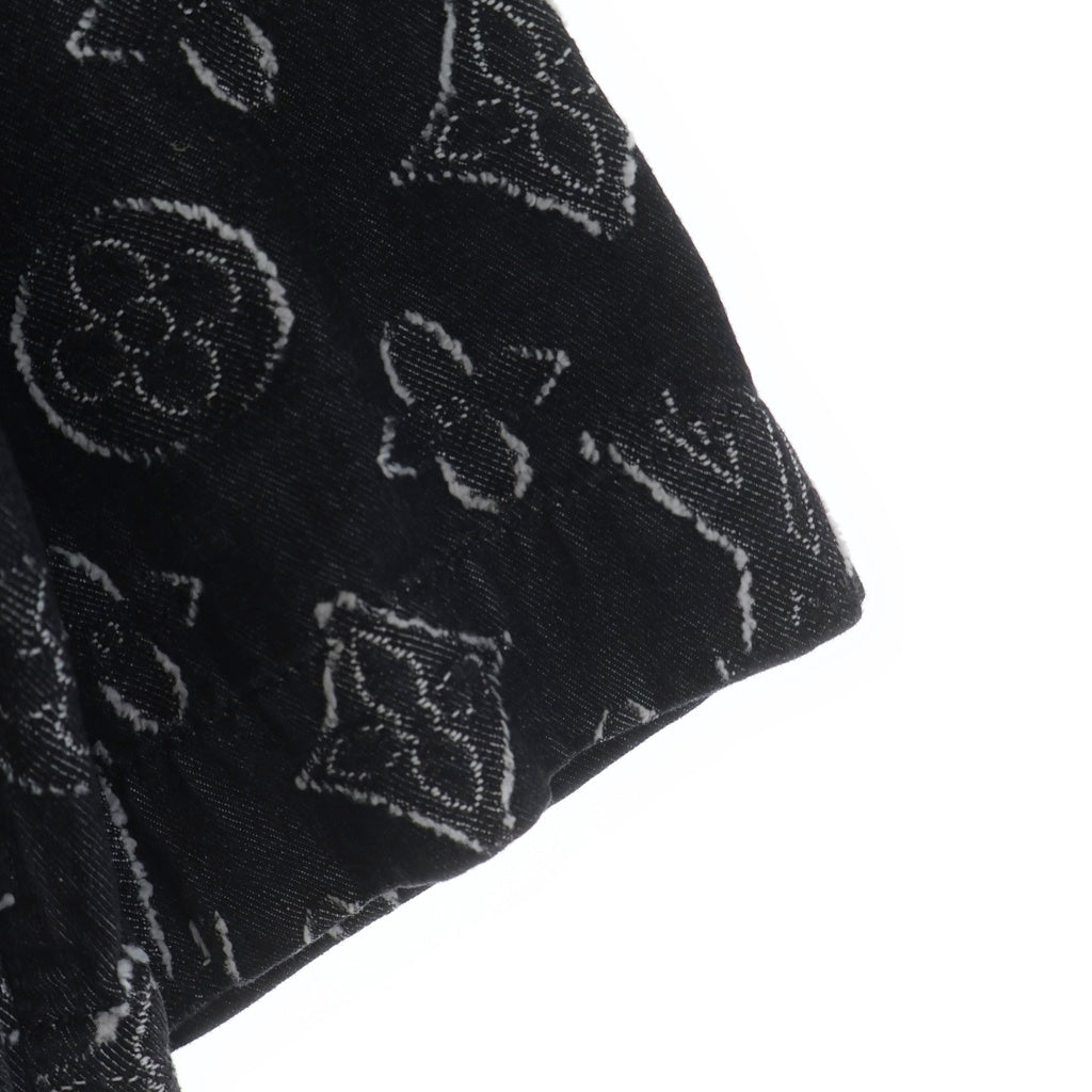 LOUIS VUITTON(ルイヴィトン) 23SS MONOGRAM CHAMBRAY SS SHHIRT RM232 ARS HPS73W モノグラム シャンブレー 半袖シャツ ブラック