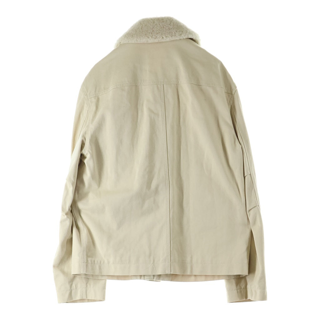 LOUIS VUITTON(ルイヴィトン) 23SS MONOGRAM WORKWEAR BOA JACKET RM231Q TZ0 HOA45W モノグラム ボア ワークウェアジャケット アイボリー