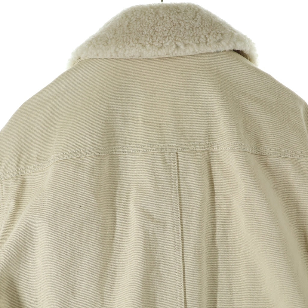 LOUIS VUITTON(ルイヴィトン) 23SS MONOGRAM WORKWEAR BOA JACKET RM231Q TZ0 HOA45W モノグラム ボア ワークウェアジャケット アイボリー