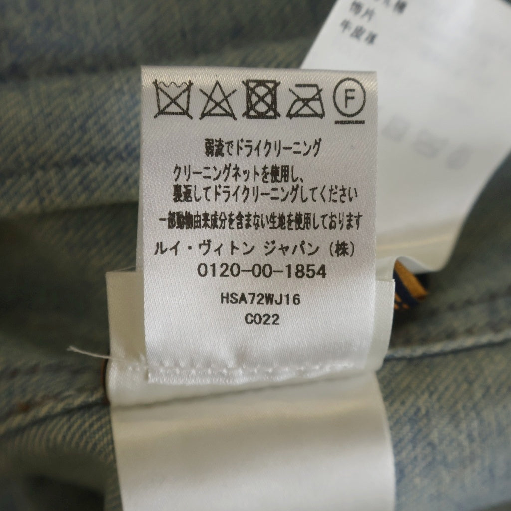 LOUIS VUITTON(ルイヴィトン) 25SS DAMIE DENIM TRACKER JACKET RM251M J16 HSA72W ダミエ マルチカラー デニムトラッカージャケット ブルー