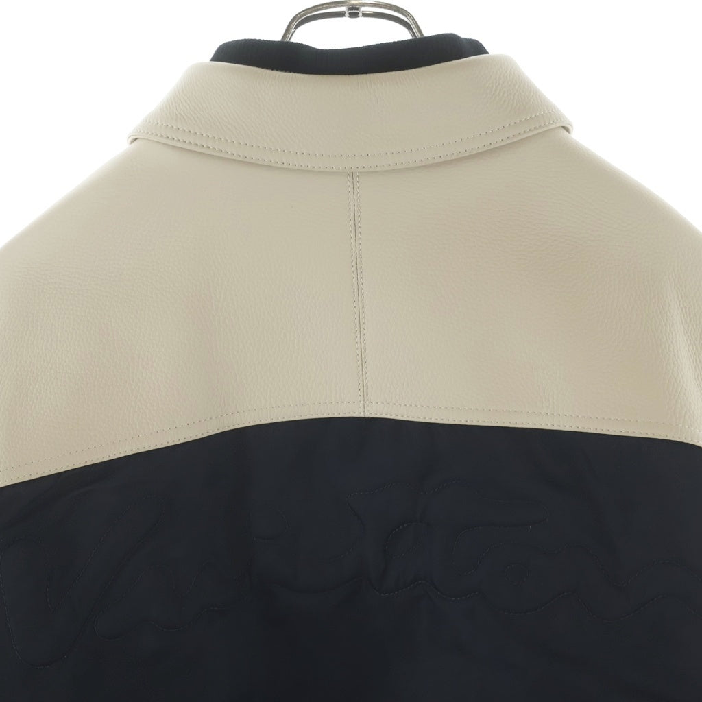LOUIS VUITTON(ルイヴィトン) 24SS LEATHER NYLON VARSITY JACKET
