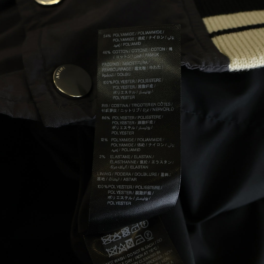 AMIRI(アミリ) Arch Logo Stadium Jacket アーチロゴスタジャン ジャケット アウター パープル