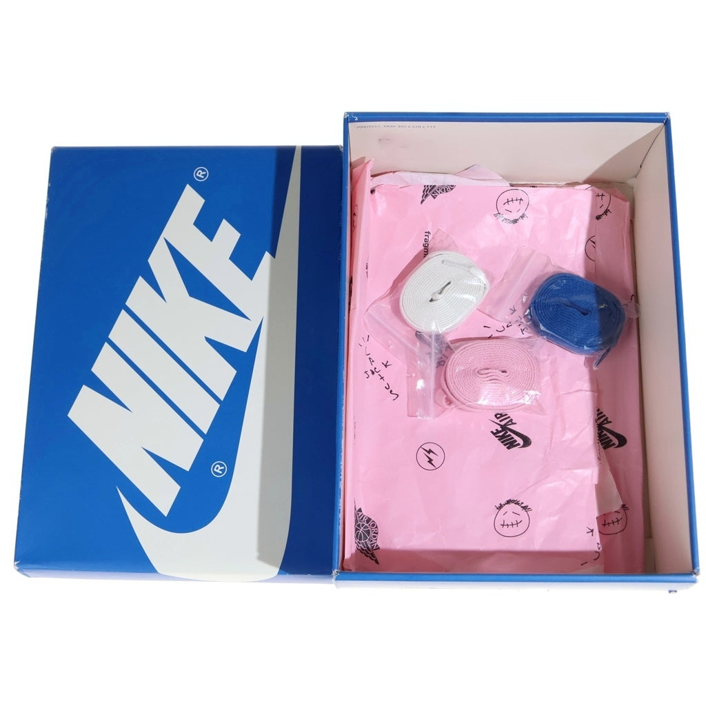 NIKE(ナイキ) ×TRAVIS SCOTT ×FRAGMENT AIR JORDAN1 RETRO HIGH OG SP DH3227-105 トラヴィススコット フラグメント エアジョーダン1 ハイカットスニーカー US9.5/27.5cm