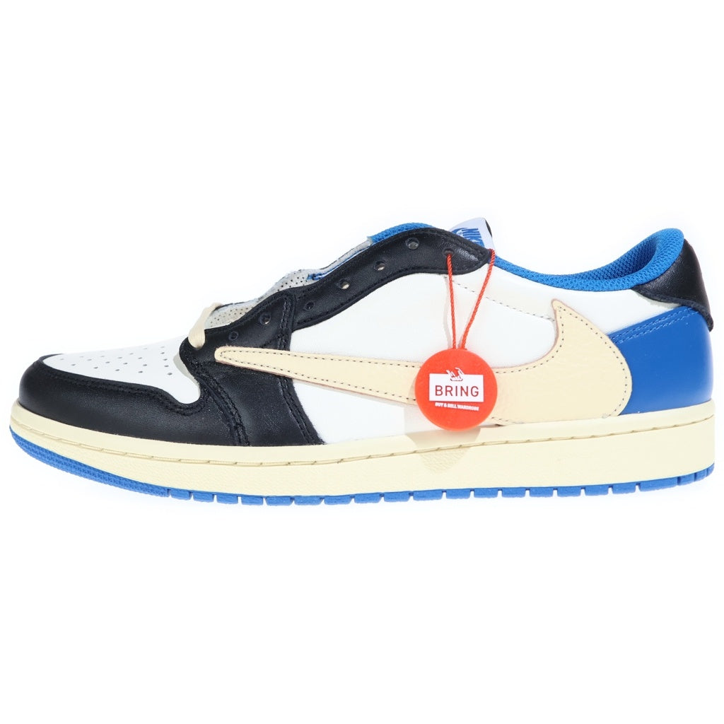 NIKE(ナイキ) ×TRAVIS SCOTT ×FRAGMENT DESIGN AIR JORDAN 1 LOW OG SP トラヴィススコット フラグメント エアジョーダン1 ローカットスニーカー US10/28cm DM7866-140
