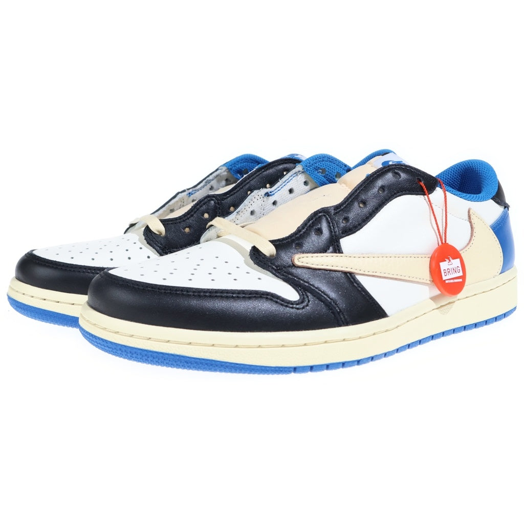 NIKE(ナイキ) ×TRAVIS SCOTT ×FRAGMENT DESIGN AIR JORDAN 1 LOW OG SP トラヴィススコット フラグメント エアジョーダン1 ローカットスニーカー US10/28cm DM7866-140