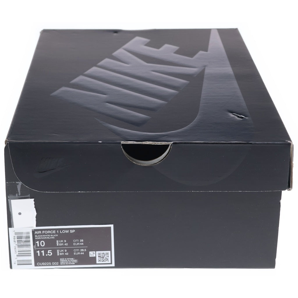 NIKE(ナイキ) ×Supreme AIR FORCE 1 LOW エア フォース 1 ローカットスニーカー ブラック US10/28cm CU9225-002