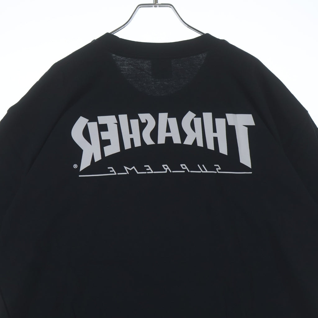 SUPREME(シュプリーム) 24AW Thrasher Harold Tee スラッシャーハロルド ティー 半袖Tシャツ カットソー ブラック
