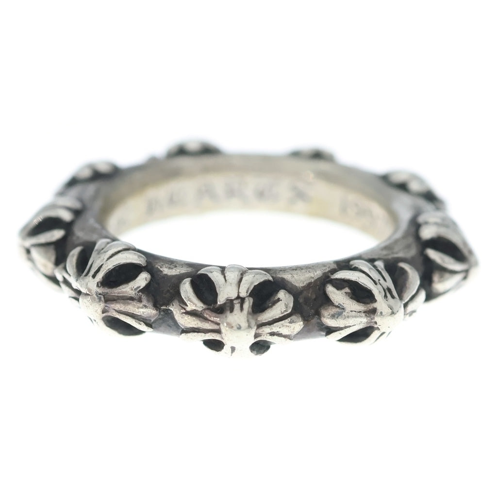 CHROME HEARTS(クロムハーツ) CROSS BAND クロスバンド リング シルバー BCA342
