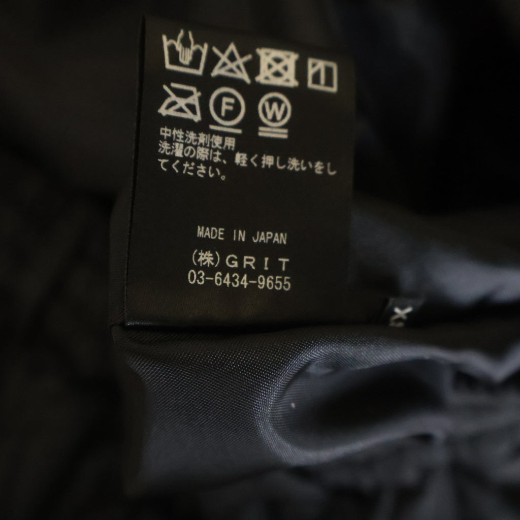NO BRAND(ノーブランド) OBSIDIAN オブシディアン パデッド ナイロンパンツ ブラック