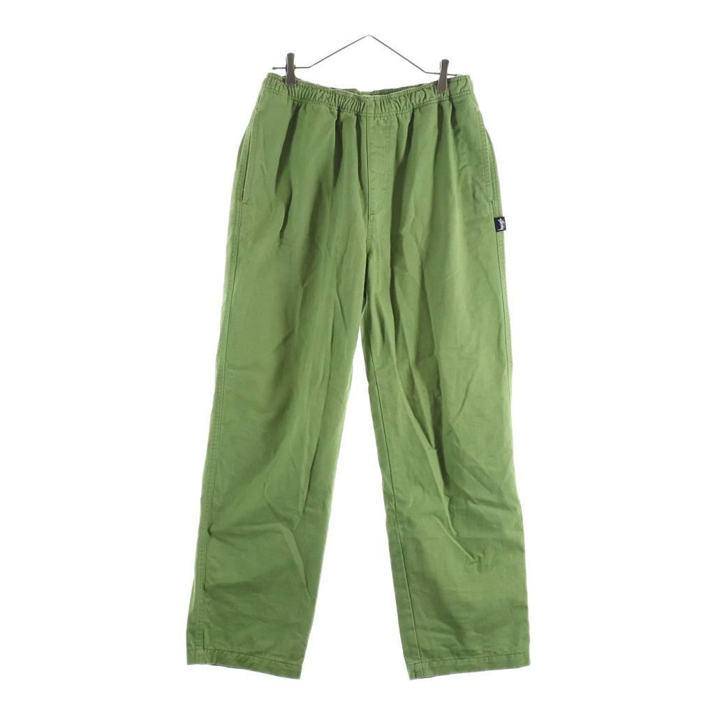 STUSSY(ステューシー) Brushed Beach Pant イージーパンツ カーキ 116553