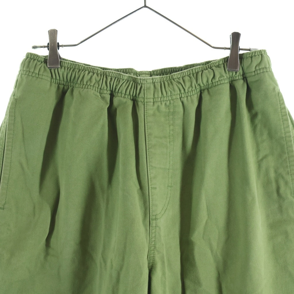 STUSSY(ステューシー) Brushed Beach Pant イージーパンツ カーキ 116553