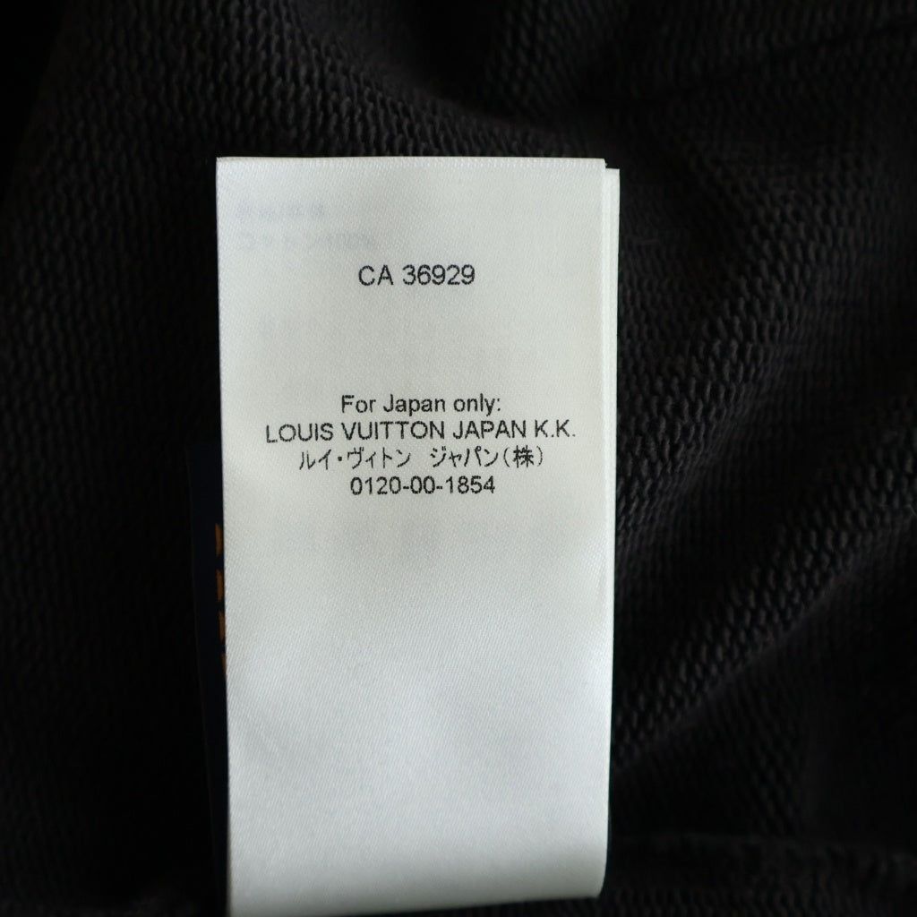 LOUIS VUITTON(ルイヴィトン) 25SS パールエンベリッシュド プルオーバーパーカー フーディー ブラウン RM251M ZA8 HSY92W