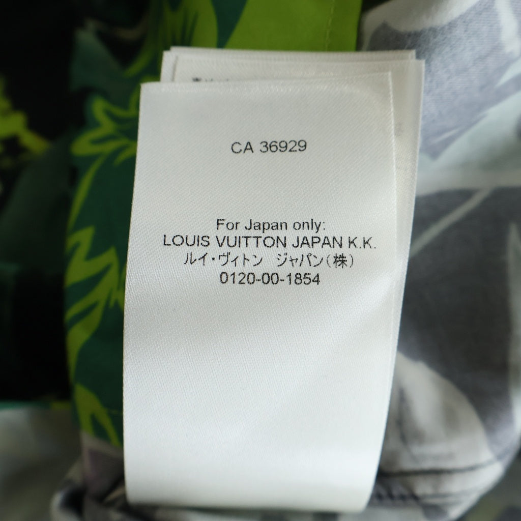 LOUIS VUITTON(ルイヴィトン) 24AW 総柄デザイン オープンカラー 長袖シャツ マルチ RM242MM KIS HRS21W