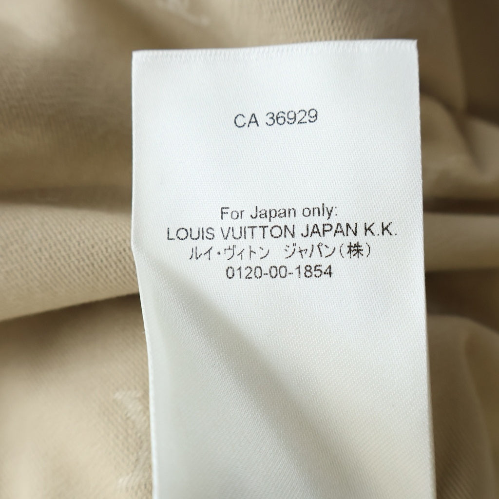 LOUIS VUITTON(ルイヴィトン) 24AW LVロゴ ジップアップジャケット ブルゾン ベージュ RM242MQ KKA HRB41W