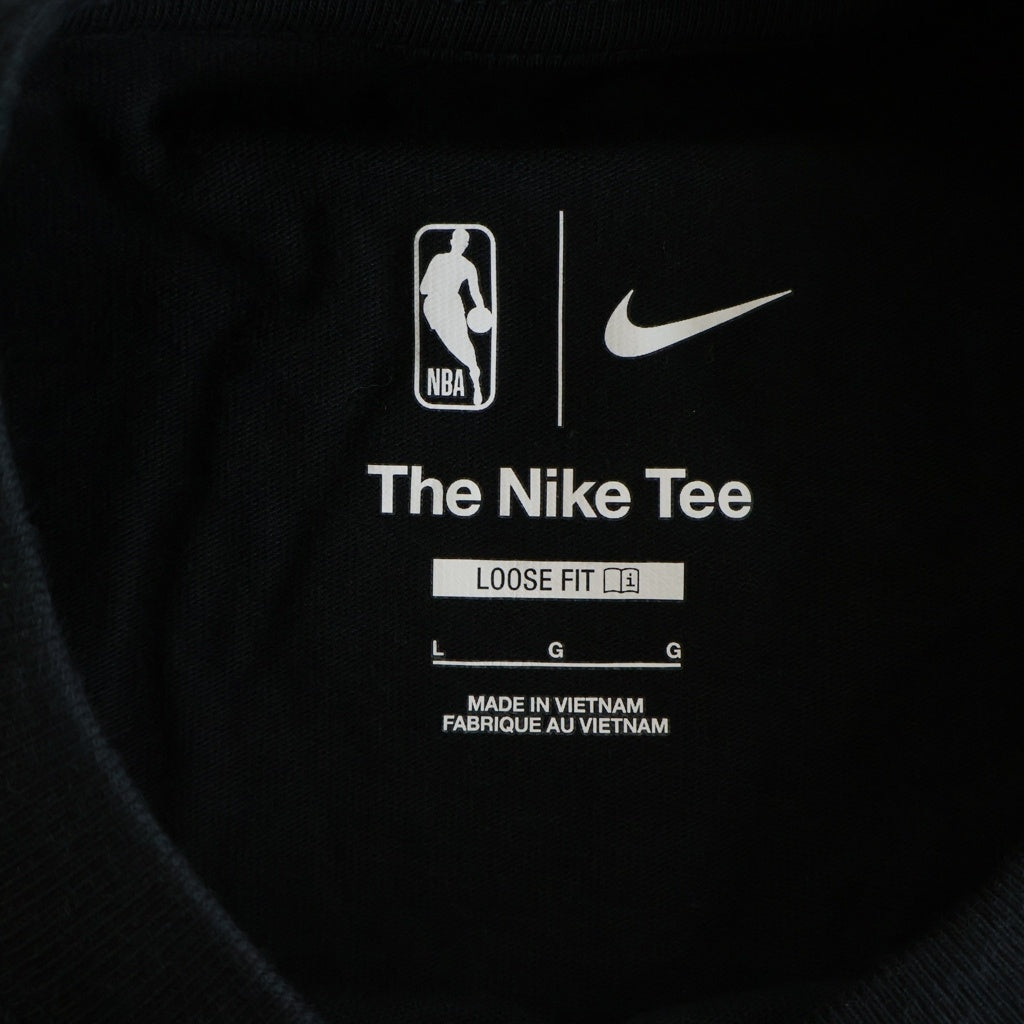KITH(キス) ×NIKE New York Knicks ナイキ ニューヨークニックス プリント半袖Tシャツ カットソー ブラック DA1628-010