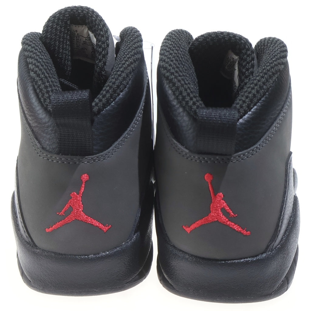 NIKE(ナイキ) AIR JORDAN 10 RETRO OG STEEL エアジョーダン10 レトロ スティール ハイカットスニーカー ブラック US10.5/28.5cm HJ6779-104