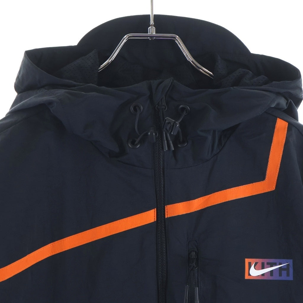 KITH(キス) ×NIKE New York Knicks Madison Jacket ナイキ ニューヨークニックスマディソンジャケット ブラック CZ1794-010