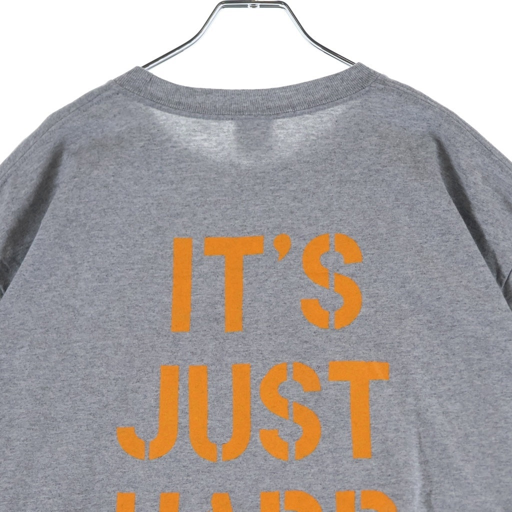 SUPREME(シュプリーム) 26SS Hard Tee ハード プリント半袖Tシャツ カットソー グレー
