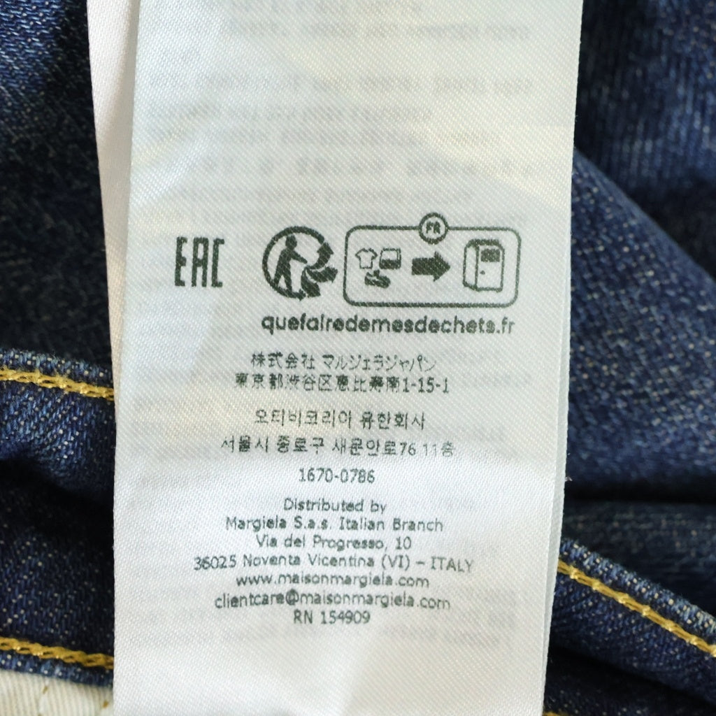 Maison Margiela(メゾンマルジェラ) 25AW マルチポケット ボタンフライ レギュラーデニムパンツ インディゴ S67LA0041 M30037