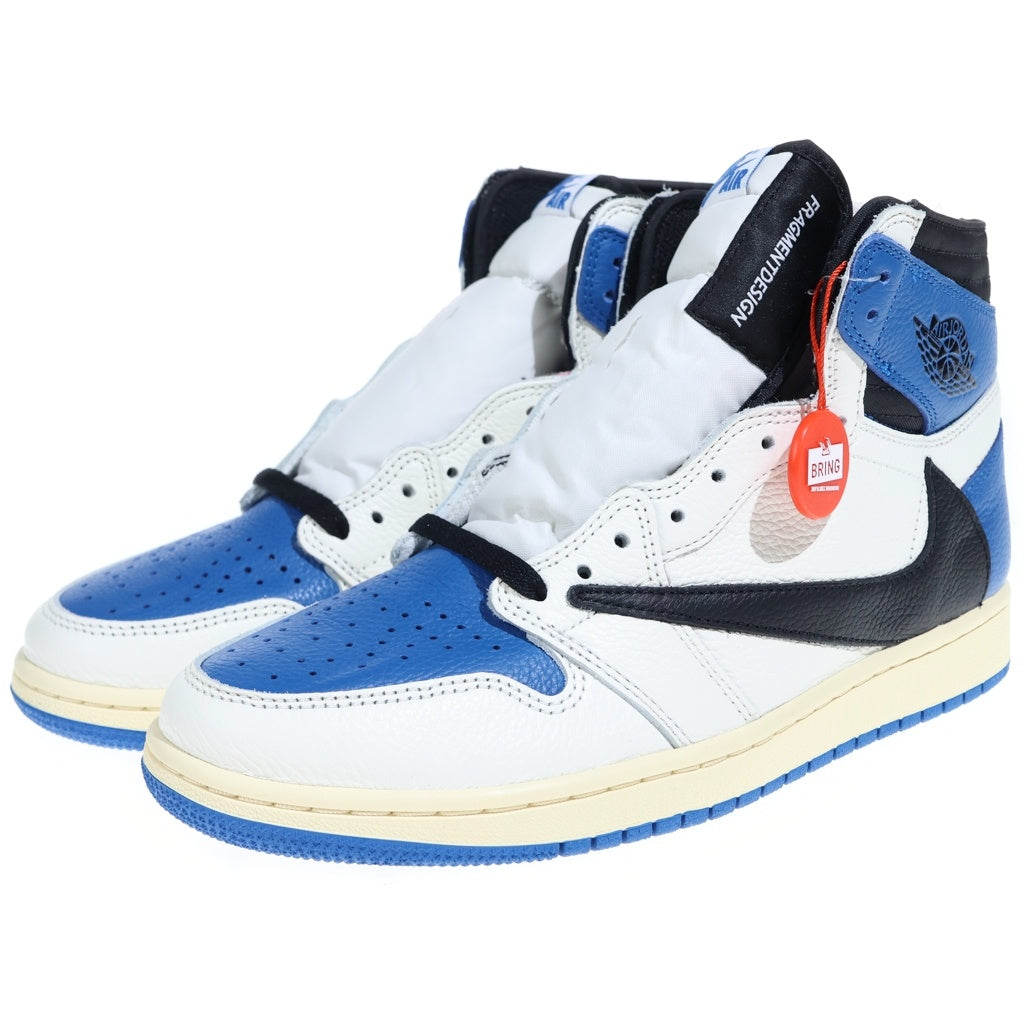 NIKE(ナイキ) ×TRAVIS SCOTT ×FRAGMENT AIR JORDAN1 RETRO HIGH OG SP トラヴィススコット フラグメント エアジョーダン1 ハイカットスニーカー US9.5/27.50cm DH3227-105