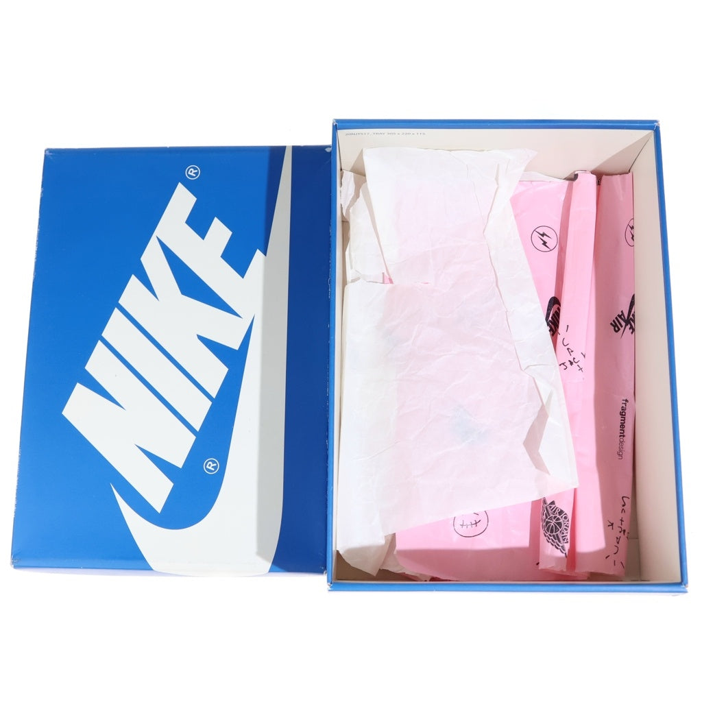 NIKE(ナイキ) ×TRAVIS SCOTT ×FRAGMENT AIR JORDAN1 RETRO HIGH OG SP トラヴィススコット フラグメント エアジョーダン1 ハイカットスニーカー US9.5/27.50cm DH3227-105