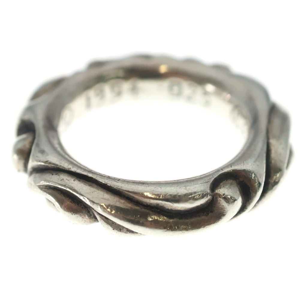 CHROME HEARTS(クロムハーツ) SCRL BAND スクロールバンド リング シルバー BCA351