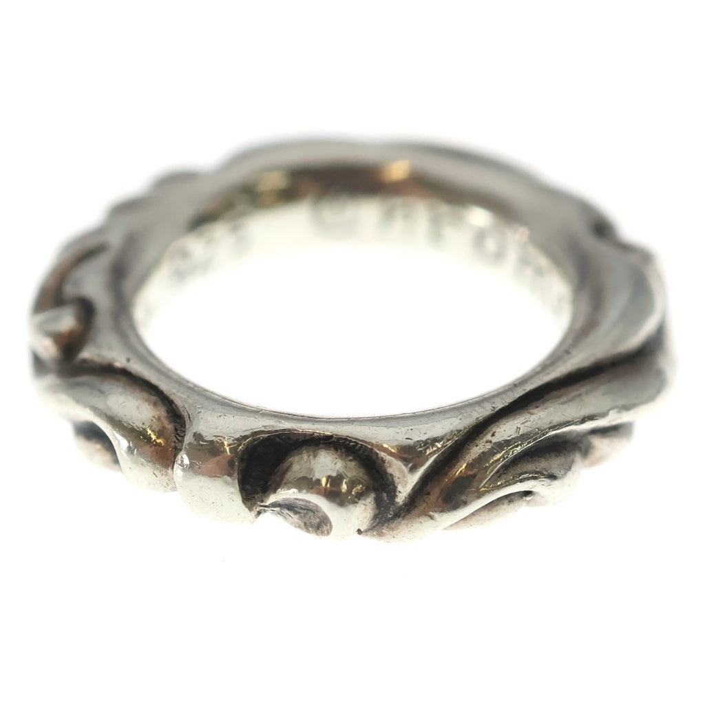 CHROME HEARTS(クロムハーツ) SCRL BAND スクロールバンド リング シルバー BCA351