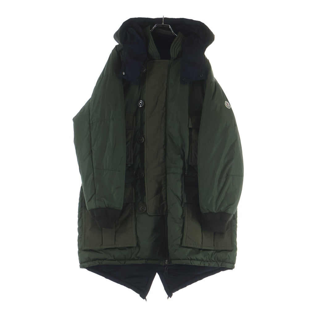 MONCLER(モンクレール) 18AW GABRIEL ガブリエル リバーシブル フーデッド ダウンコート カーキ C20914240185