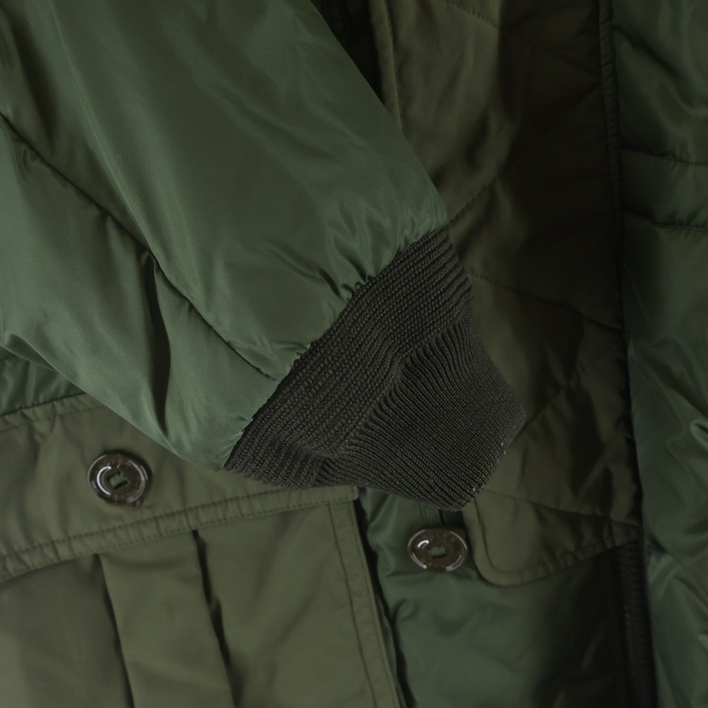 MONCLER(モンクレール) 18AW GABRIEL ガブリエル リバーシブル フーデッド ダウンコート カーキ C20914240185