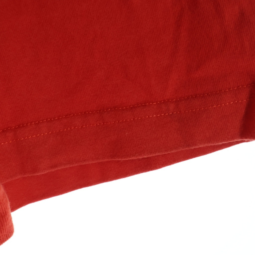 VETEMENTS(ヴェトモン) 19AW ATELIER PATCH T-SHIRT アトリエパッチ クルーネック カットソー 半袖Tシャツ レッド UAH20TR636