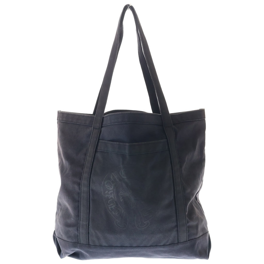 CHROME HEARTS(クロムハーツ) CHPLUS シーエイチプラス ホースシューデザイン キャンバス トートバック ブラック