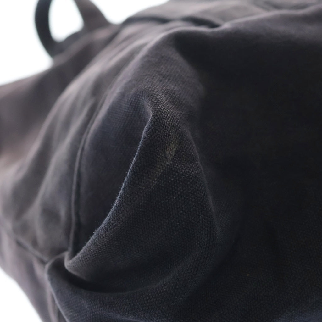 CHROME HEARTS(クロムハーツ) CHPLUS シーエイチプラス ホースシューデザイン キャンバス トートバック ブラック