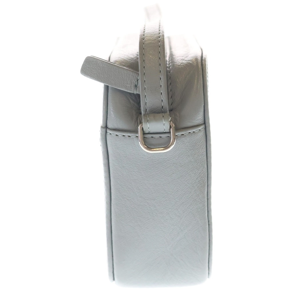 BALENCIAGA(バレンシアガ) エブリデイ カメラバッグ レザー 2WAYハンドバッグ ショルダーバッグ グレー 608653