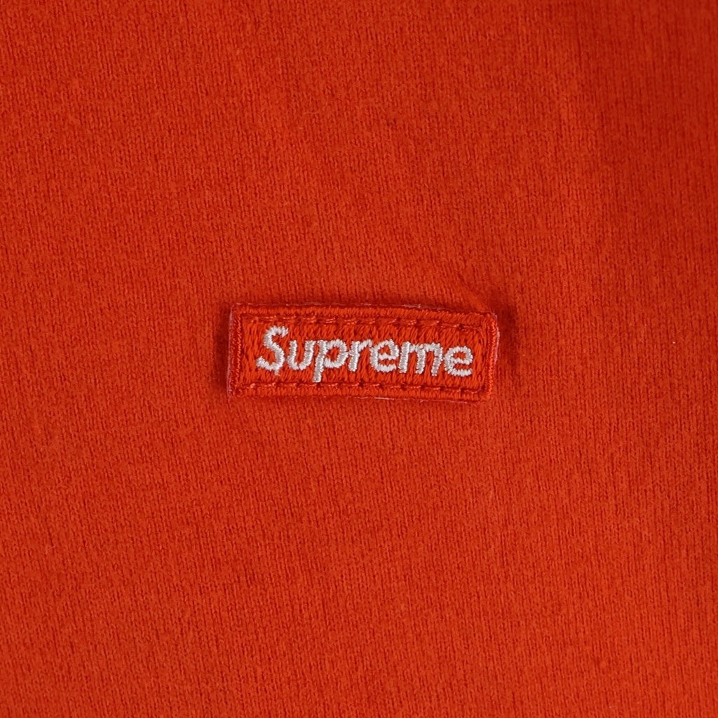 SUPREME(シュプリーム) Small Box Tee L/S スモールボックスロゴ 長袖カットソー オレンジ
