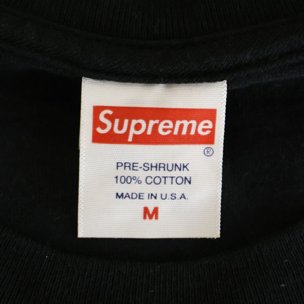 SUPREME(シュプリーム) 23AW Box Logo Tee Camo カモフラージュ 迷彩 ボックスロゴ クルーネック 半袖Tシャツ カットソー ブラック