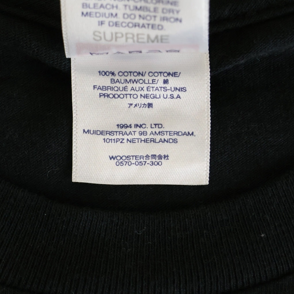 SUPREME(シュプリーム) 23AW Box Logo Tee Camo カモフラージュ 迷彩 ボックスロゴ クルーネック 半袖Tシャツ カットソー ブラック