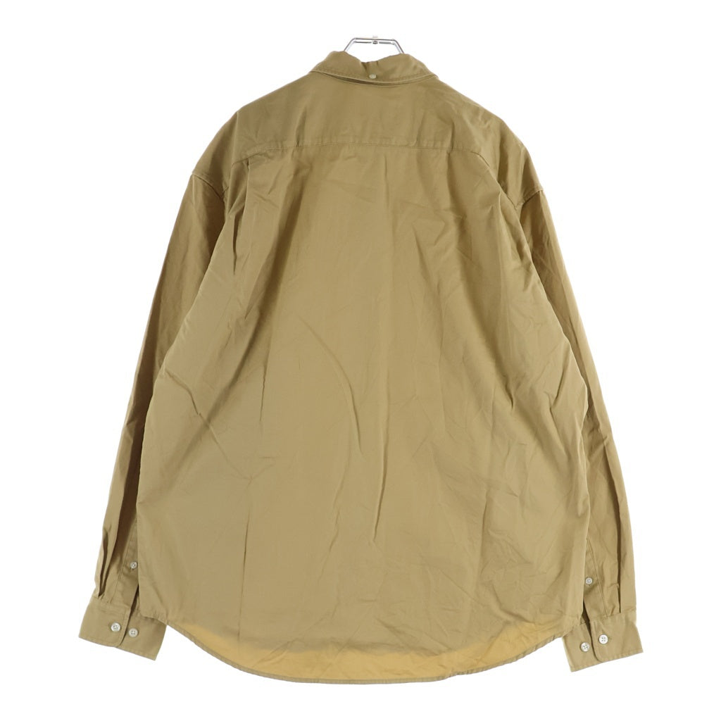 SUPREME(シュプリーム) 23AW Small Box Shirt スモールボックスロゴ 長袖シャツ ブラウン