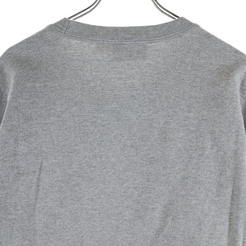 SUPREME(シュプリーム) 20SS Cutout Logo Crewneck カットアウトボックスロゴ クルーネック スウェット トレーナー グレー