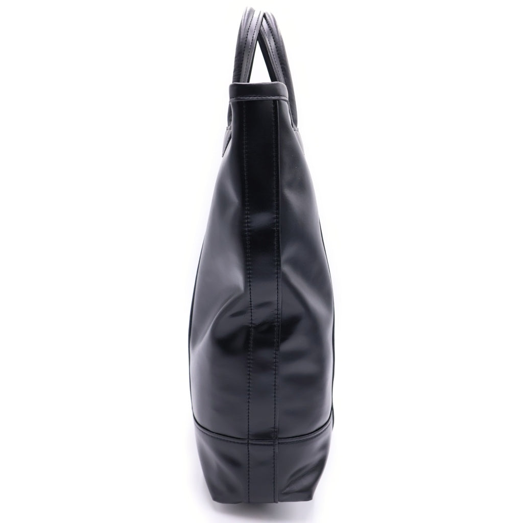 COMME des GARCONS(コムデギャルソン) フェイクレザー トートバッグ ブラック DO-K 202