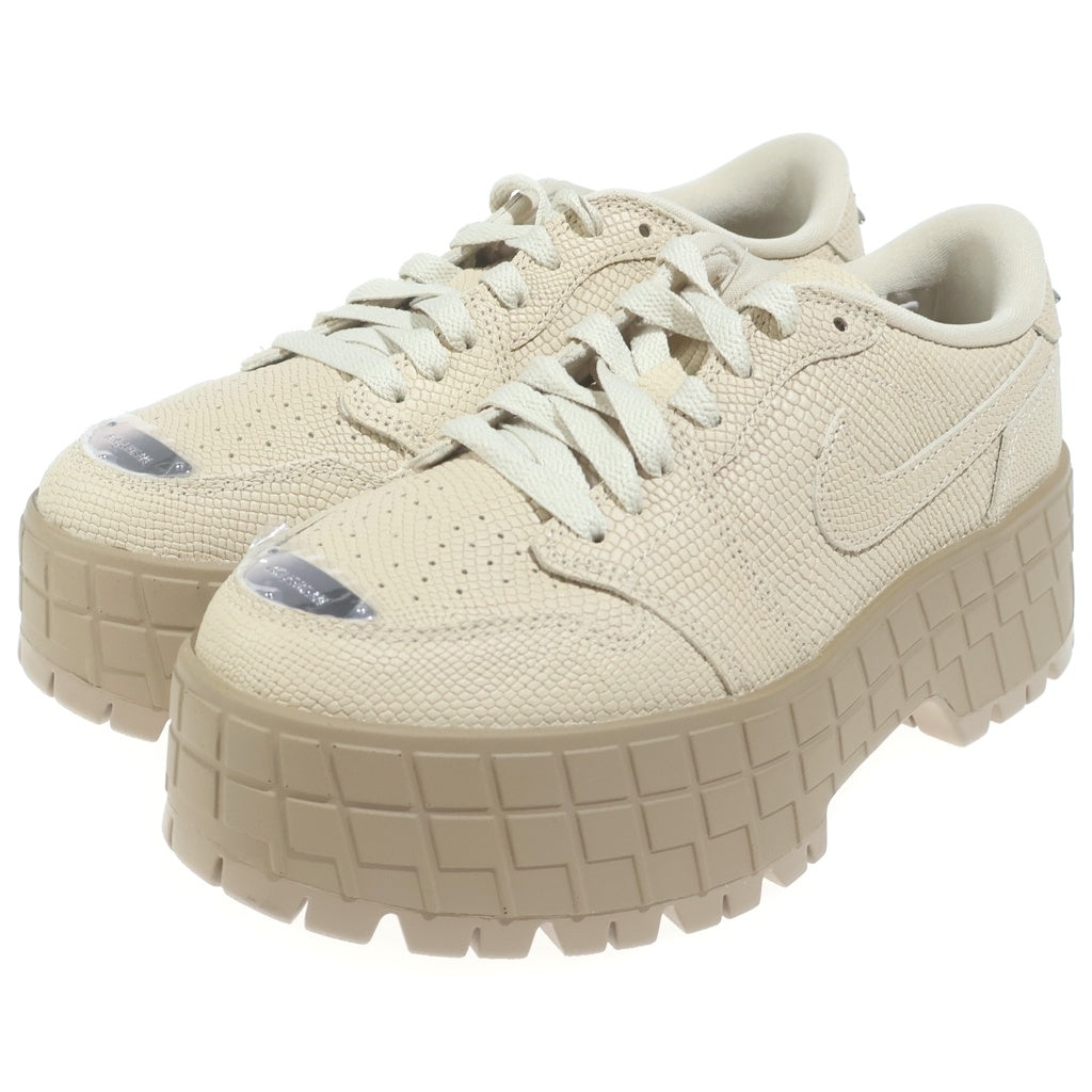 NIKE(ナイキ) WMNS AIR JORDAN 1 BROOKLYN LOW ウィメンズ エアジョーダン1 ブルックリン ローカットスニーカー ベージュ レディース US7/24cm HF3184-200